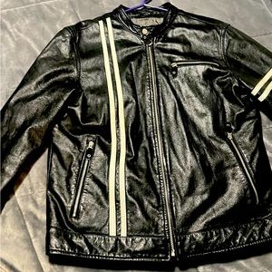 Wilson’s Leather Men’s Racing Jaacket